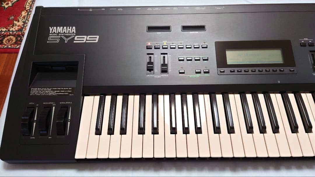 鍵盤楽器 YAMAHA MUSIC SYNTHESIZER SY99