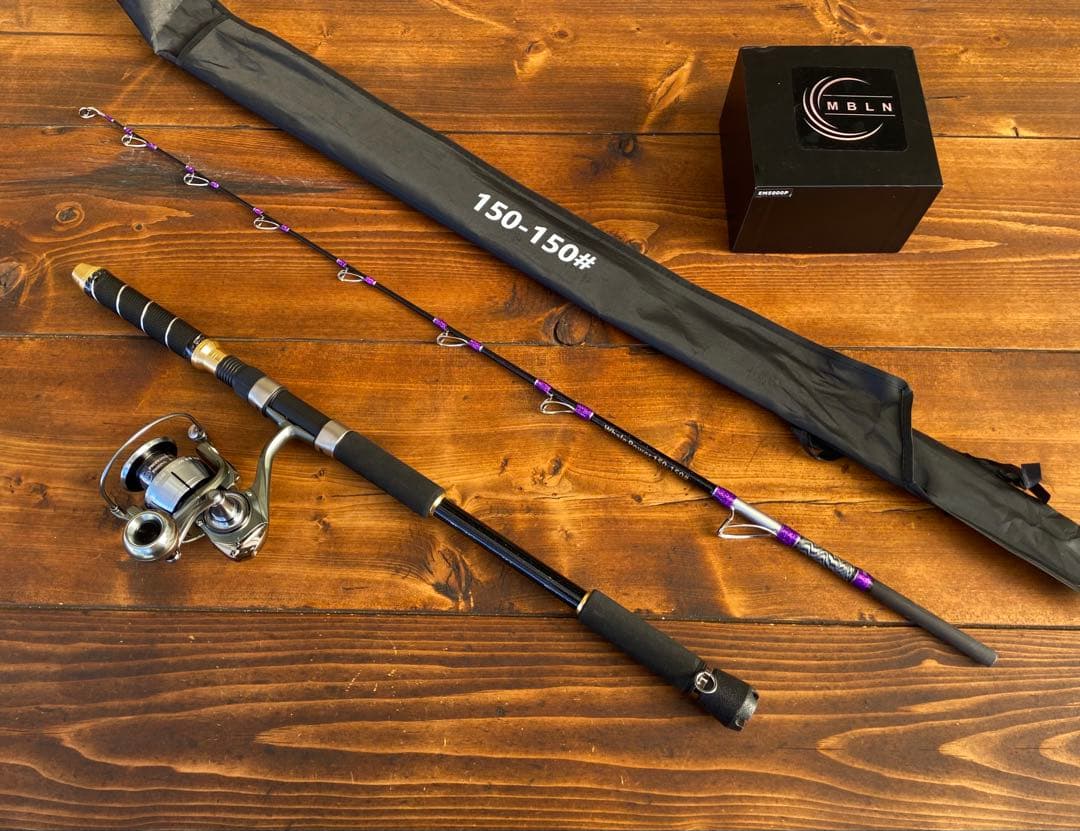 釣り竿セット　ジギングロッド　S502 スロージギング　5ft 船釣り　海釣り