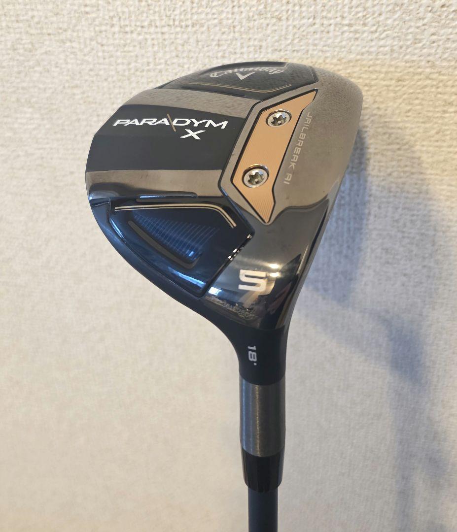 キャロウェイフェアウェイウッドPARADYM X 5w 18°