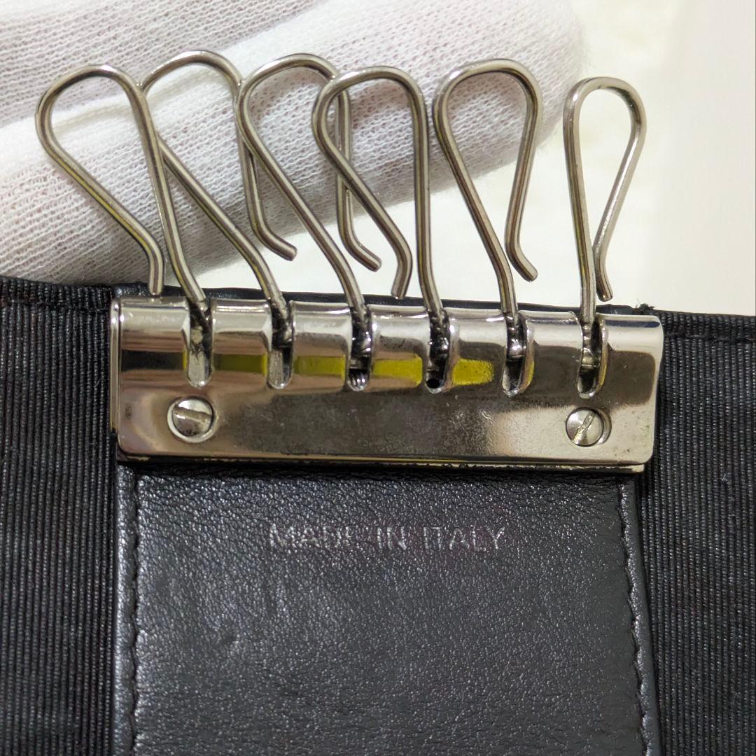 大人気✨CHANEL　シャネル　マトラッセキーケース　キャビアスキン　ブラック