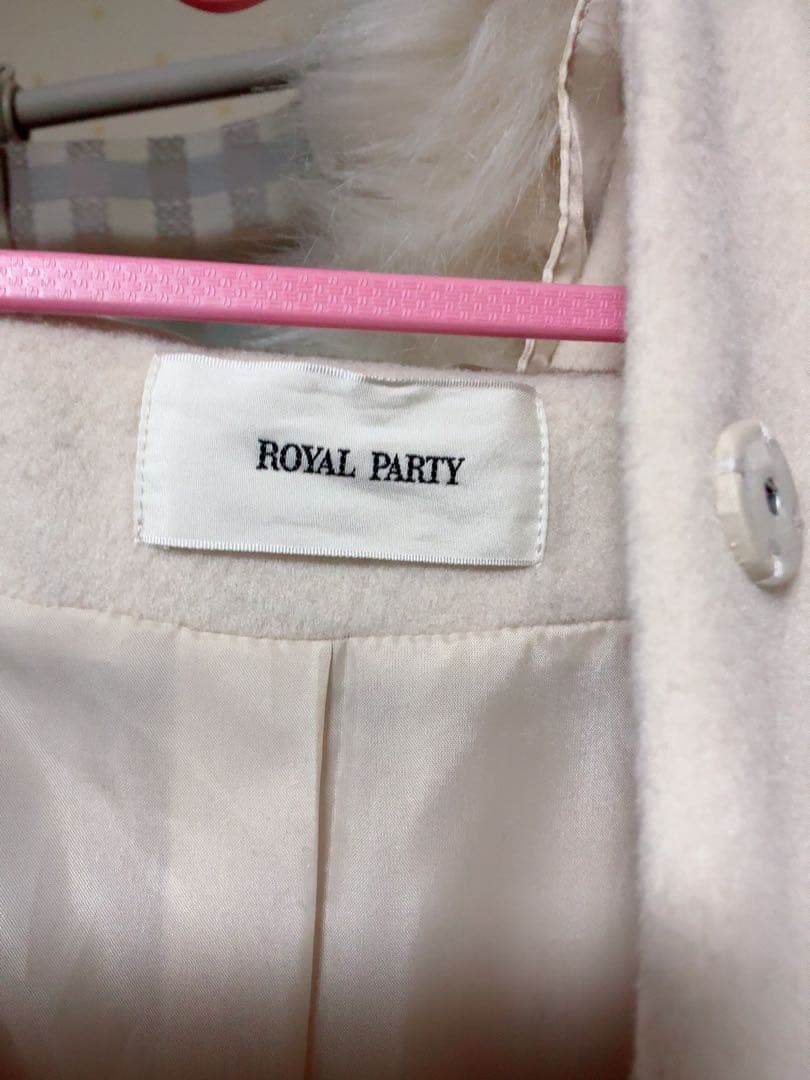 【ZOZO限定】 PARTY フードファーケープコート