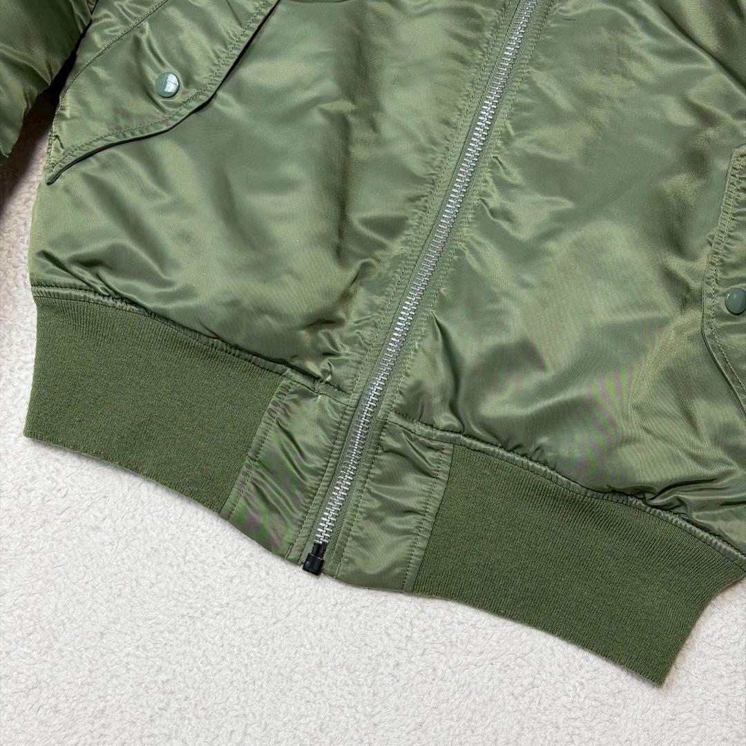 Lサイズ ALPHA INDUSTRIES MA-1 リバーシブル ブルゾン