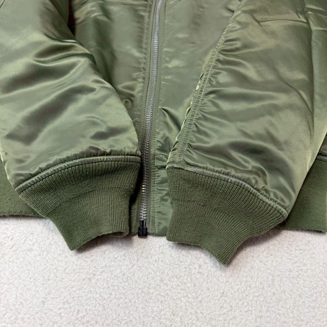Lサイズ ALPHA INDUSTRIES MA-1 リバーシブル ブルゾン