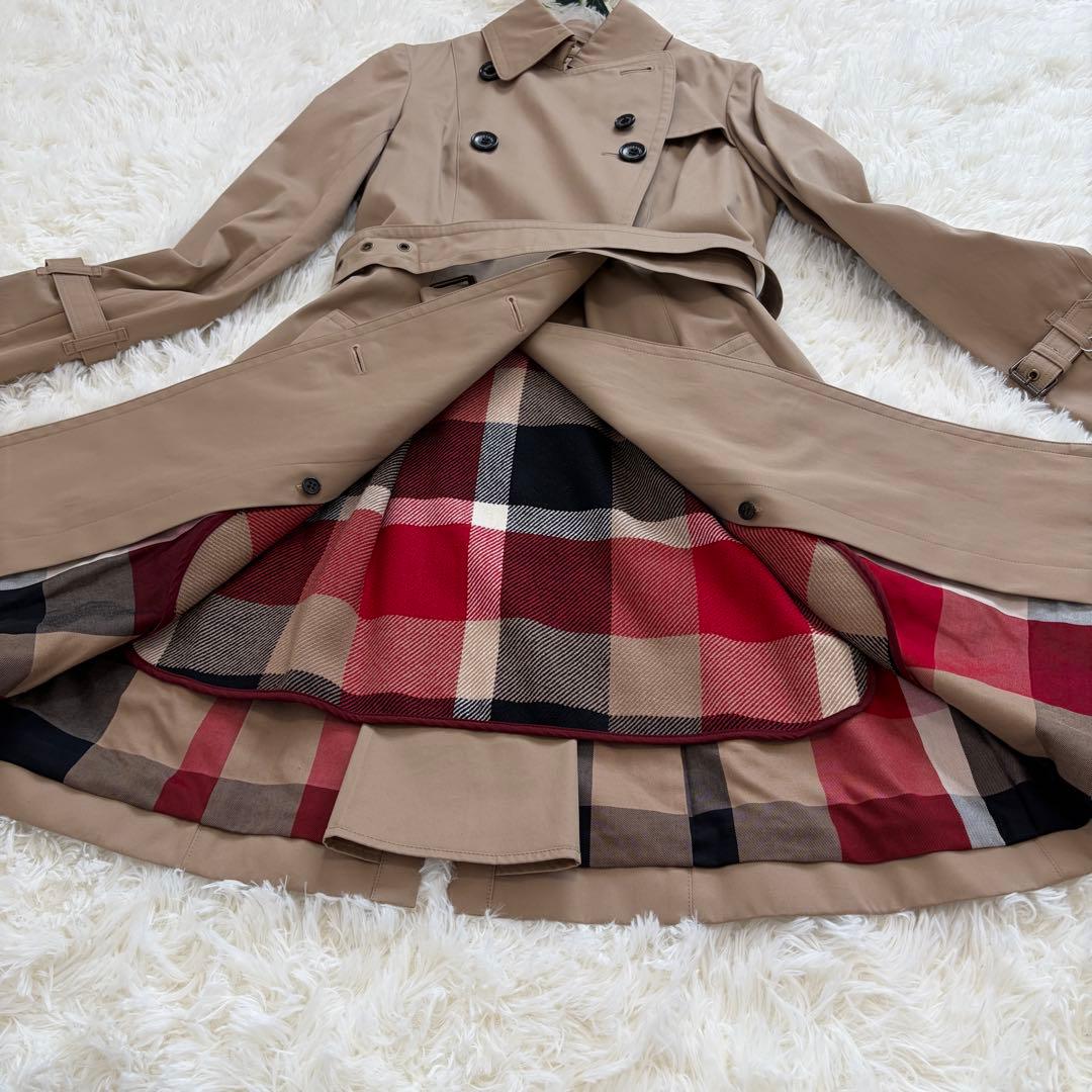 【タグ付・未使用級】 ブルーレーベルクレストブリッジ　トレンチコート　ライナー