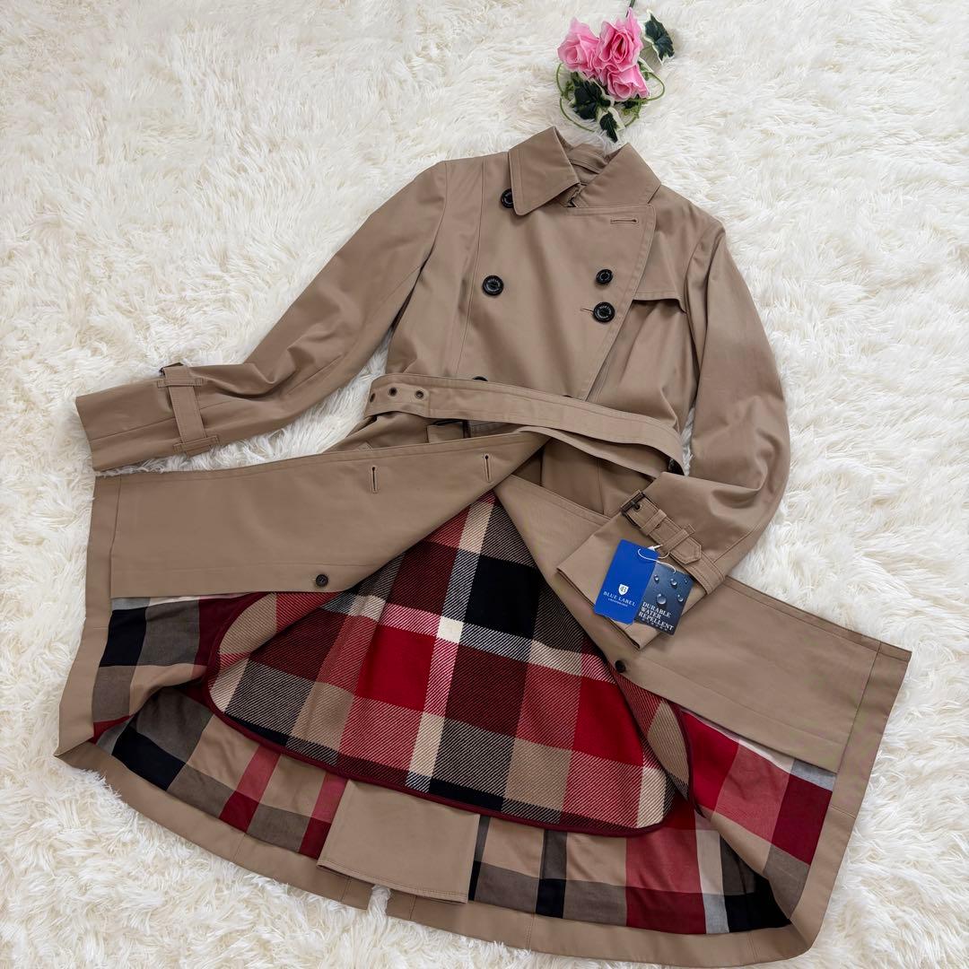 【タグ付・未使用級】 ブルーレーベルクレストブリッジ　トレンチコート　ライナー