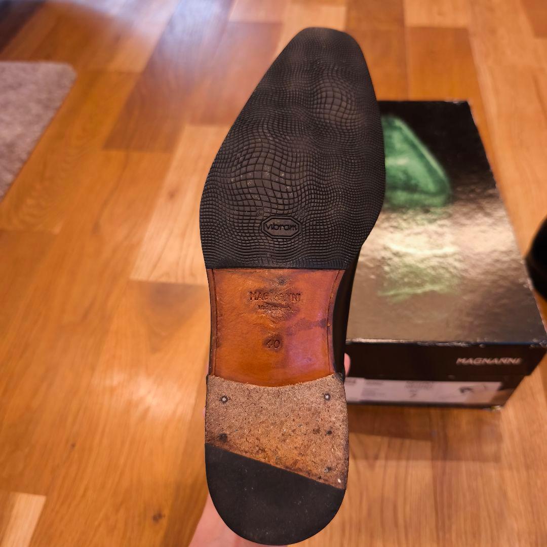 ※ナツ　MAGNANNI 　シングルモンク　ドレスシューズ　革靴