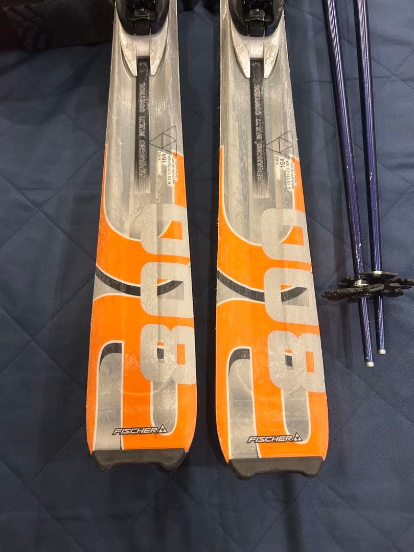 大人 スキーセット フィッシャー スキーセット164 学生