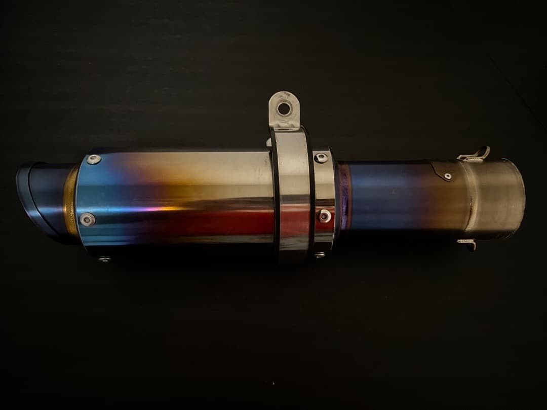 最終値下MAVERICK 汎用サイレンサー Mv1type チタングラデーション