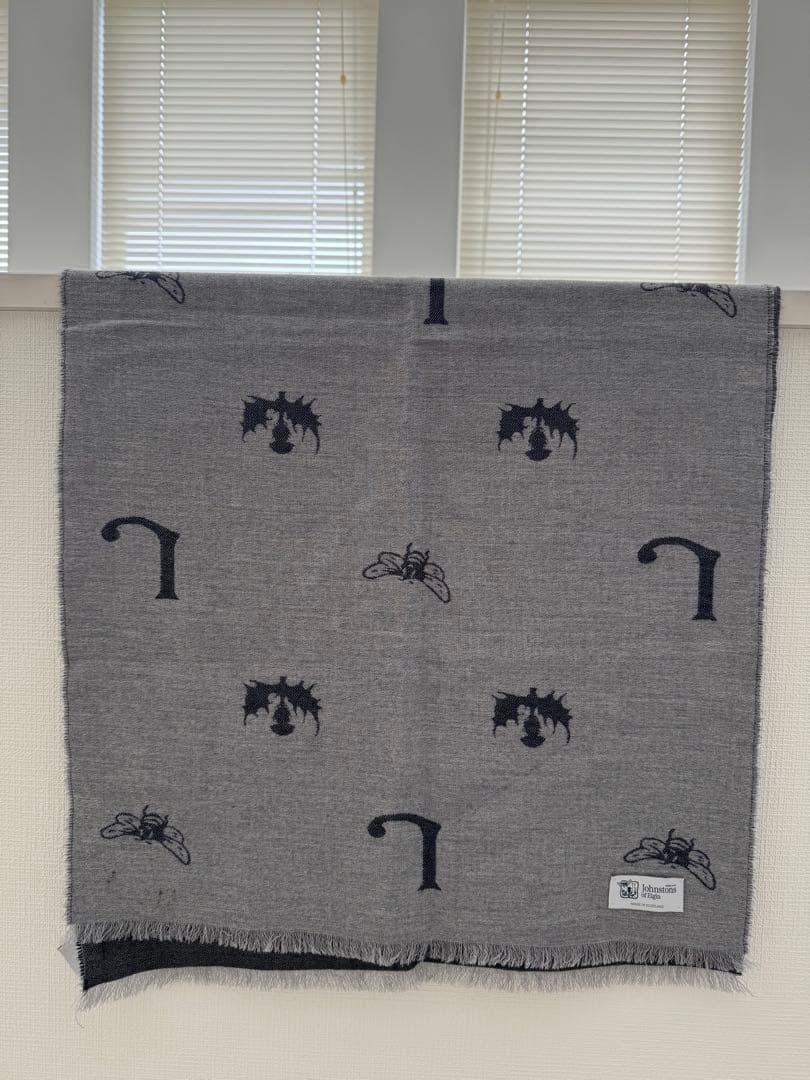 【大判ストール】Johnstons of Elginウールストール 限定デザイン