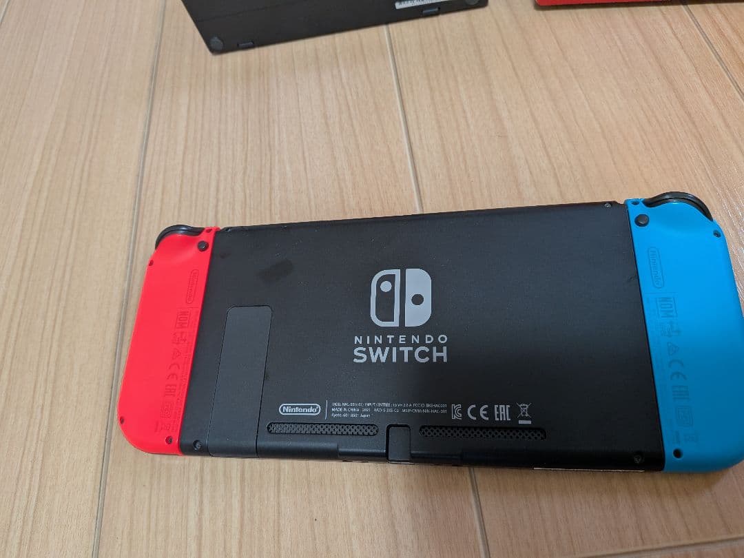 Nintendo Switch 本体 青/赤 + ゲーム6本セット