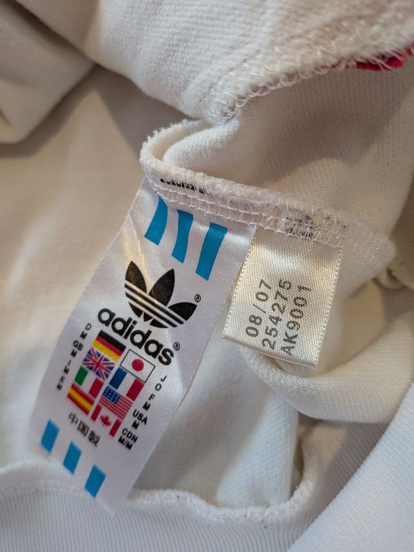 adidasリバープレートトラックジャケット