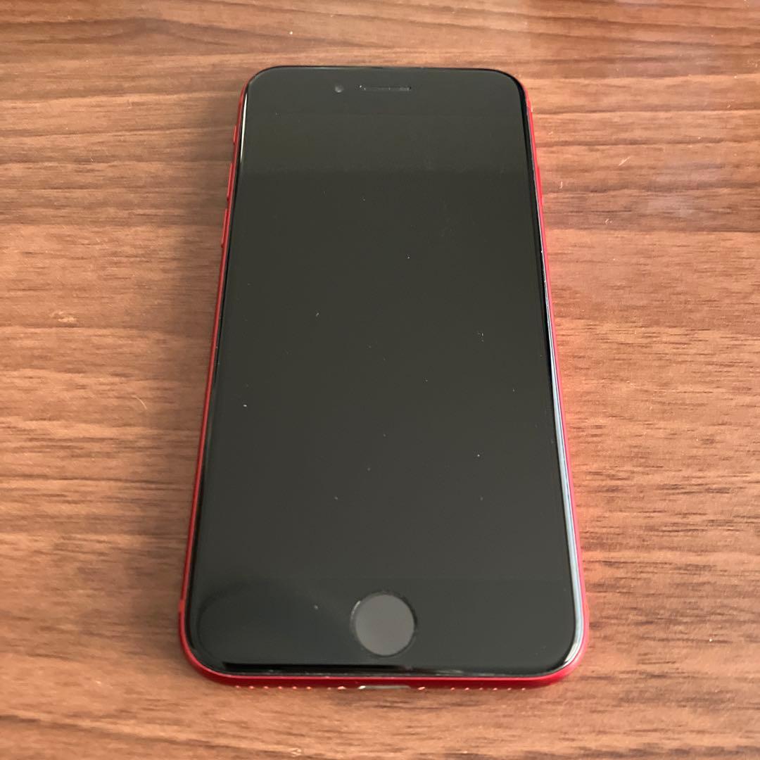 iPhoneSE2(第2世代) SIMフリー 64GB バッテリー容量82% 赤