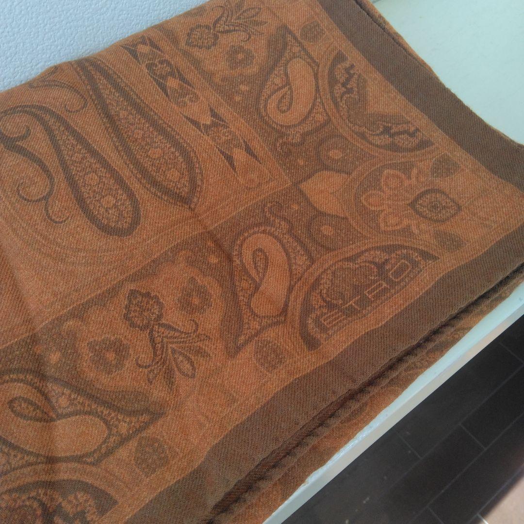 専用「美品」ETRO エトロ　大判　ストール　ショール　　正方形　ウール/シルク