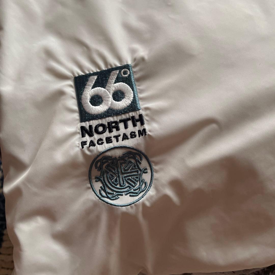 66° NORTH facetasm 花柄ダウンマフラー