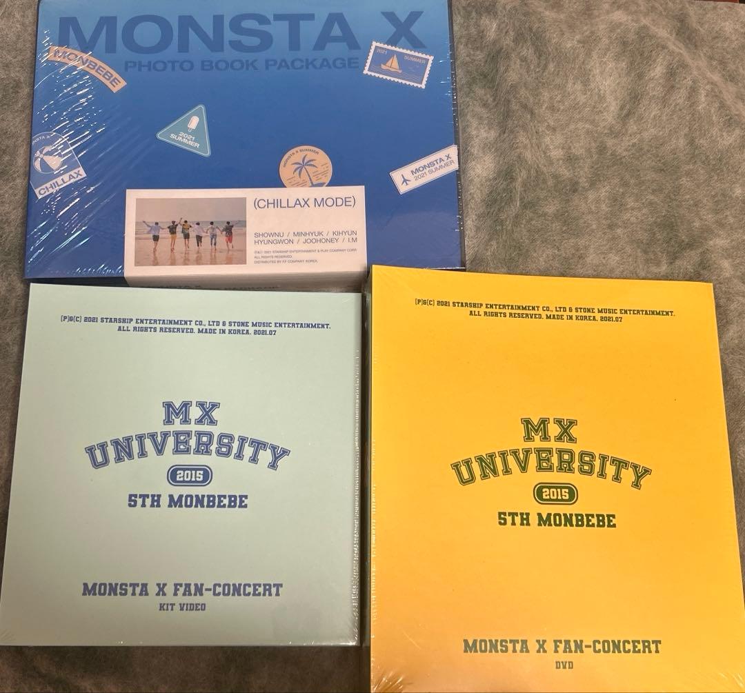 (未開封)Monsta X photobookpackage ＆ペンコン2015