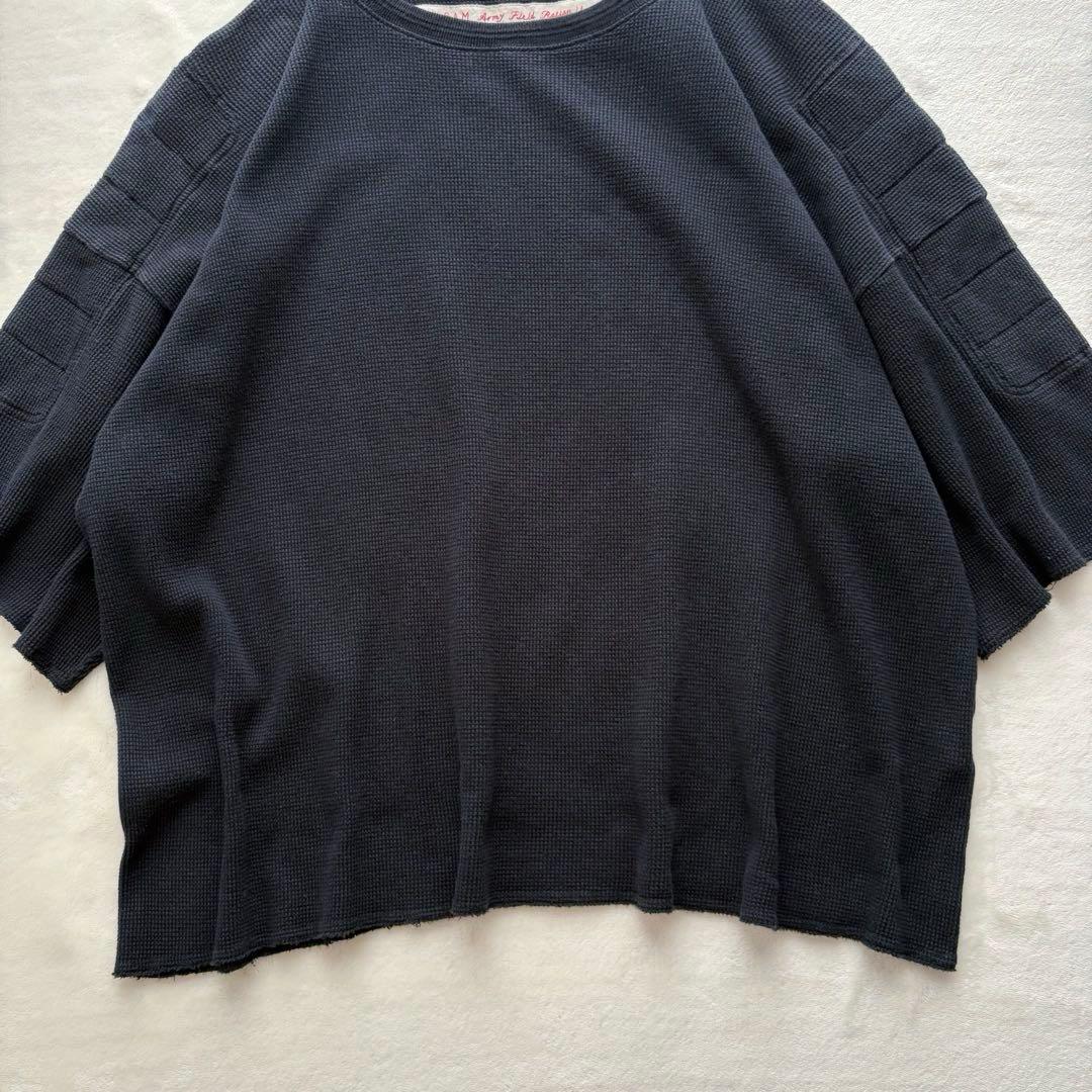 KAPITAL キャピタル サーマル クルーネックTシャツ ワイド S