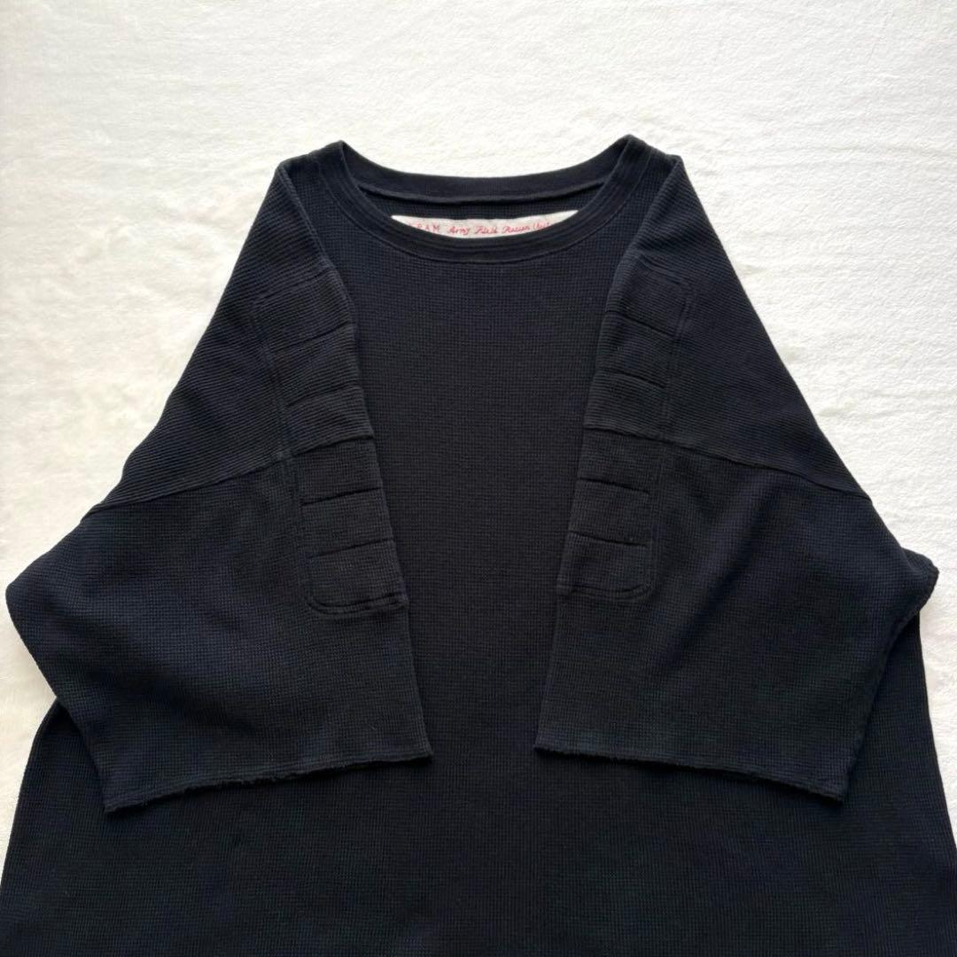 KAPITAL キャピタル サーマル クルーネックTシャツ ワイド S