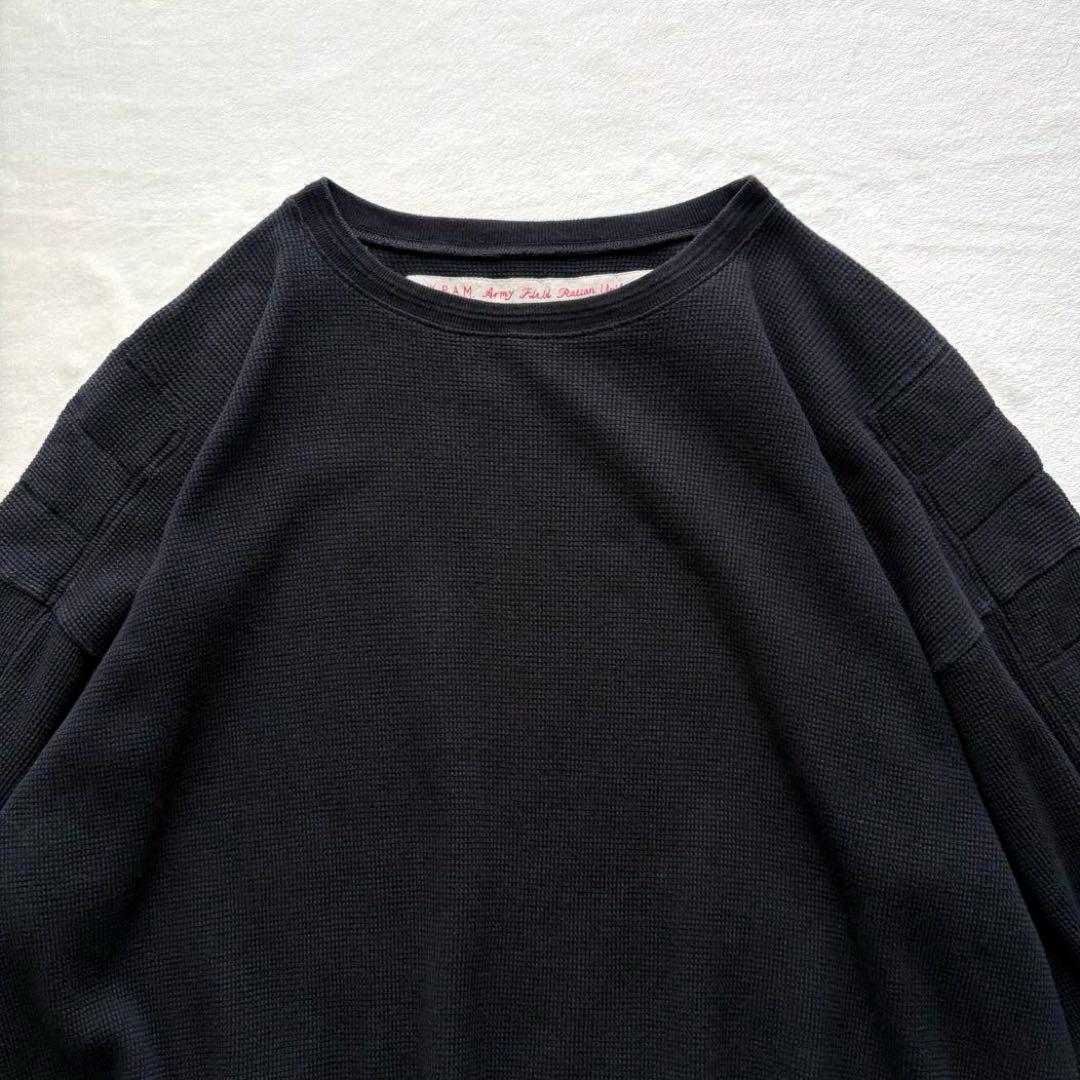 KAPITAL キャピタル サーマル クルーネックTシャツ ワイド S