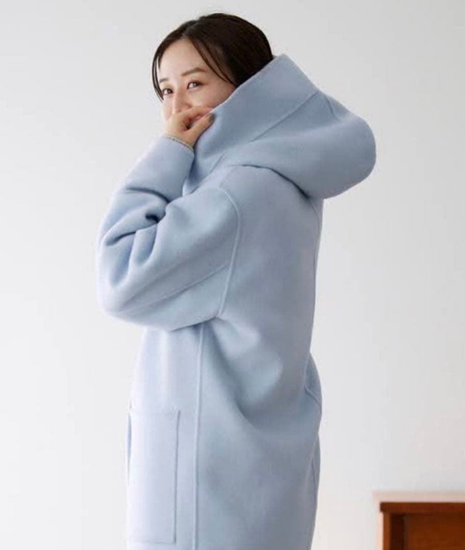 IENA イエナ スーパー160 ダブルフェイス フード コート　38