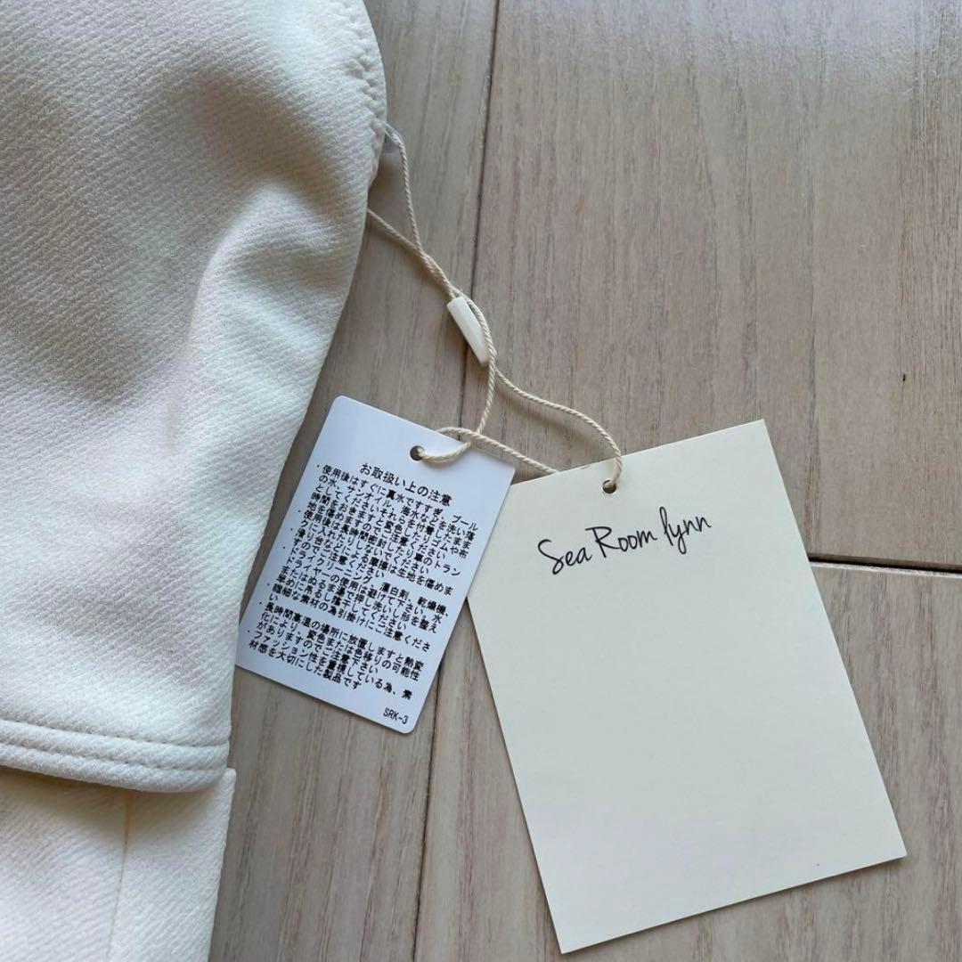 【新品】sandyfeet 2023 コラボ　セパレート水着　ホワイト