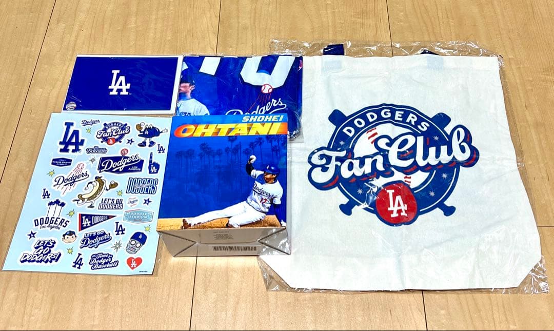 Dodgers Fan Club 大谷翔平 ボブルヘッド など グッズ ５点