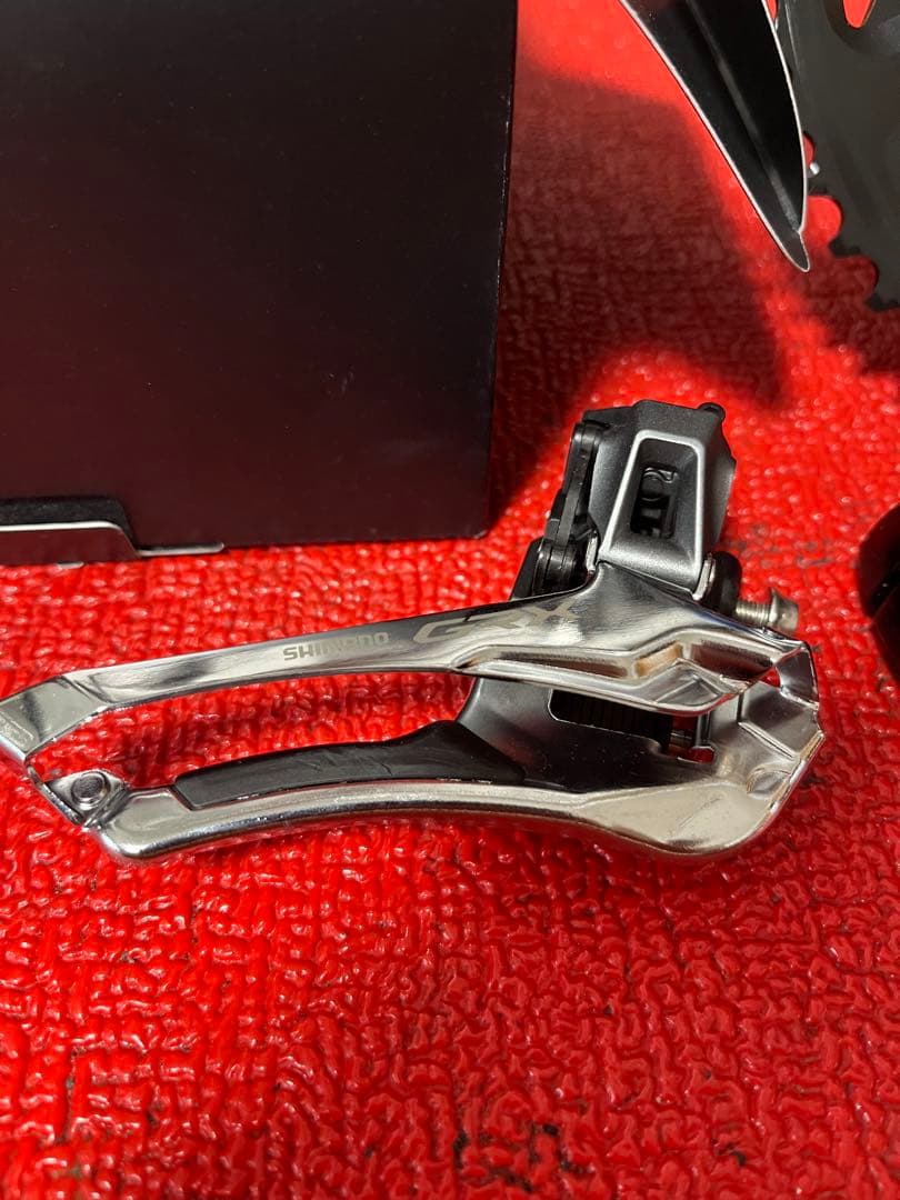 SHIMANO シマノGRX 810 FD フロントディレイラー+チェーンリング