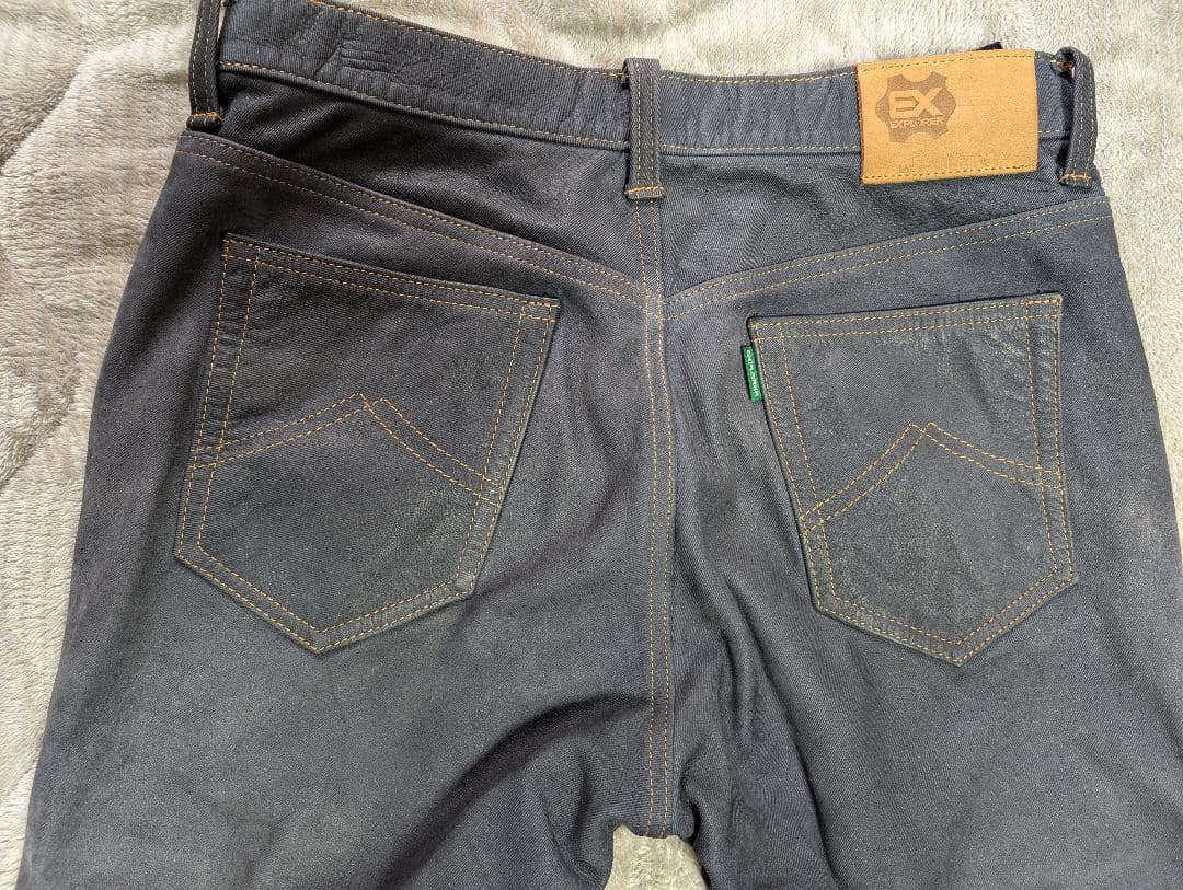 j*o様 KUSHITANI　EX EXPLORERジーンズ（レザー製ツーリング