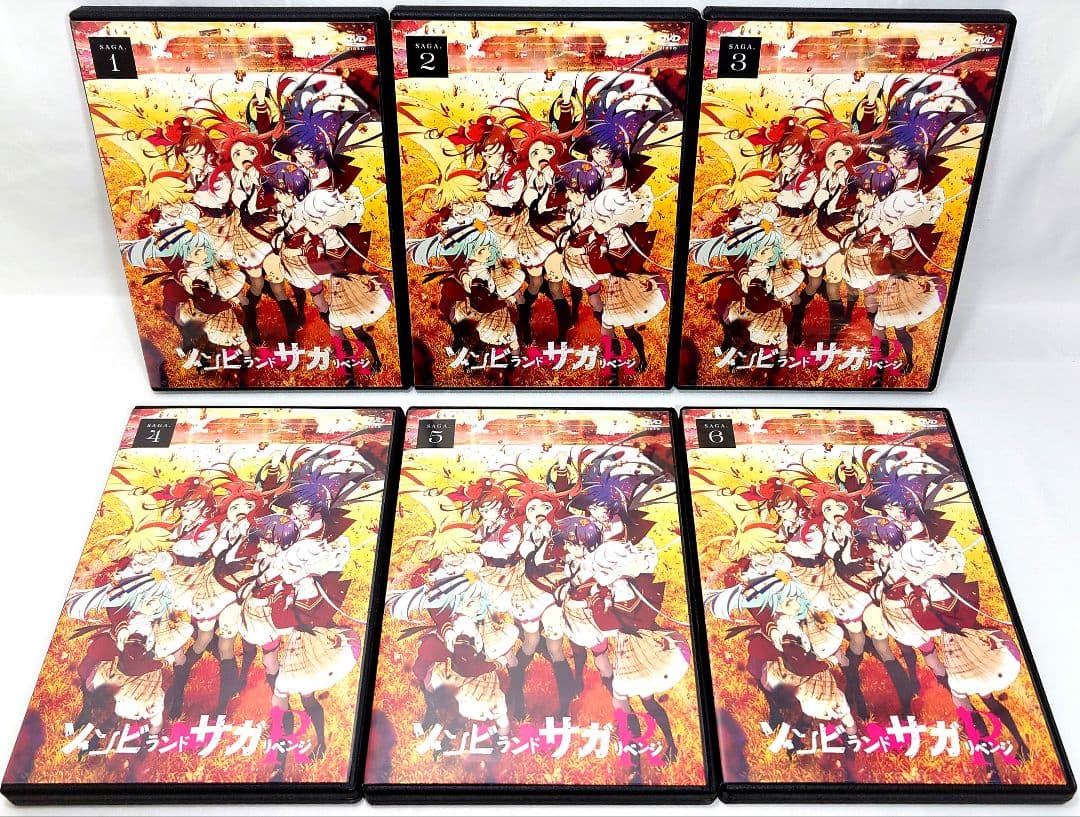 ゾンビランドサガ【1期+2期】DVD 全12巻 セット