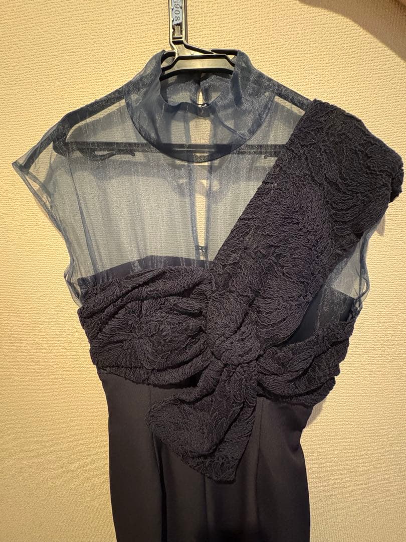 LAGUNAMOON LADYエンブロイダリーツイストパンツドレス