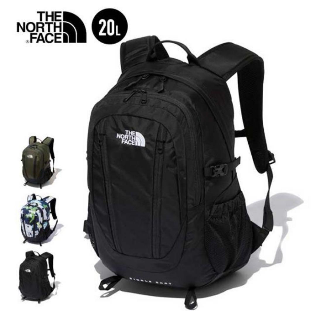 値下げ ノースフェイス リュック 黒 シングルショット