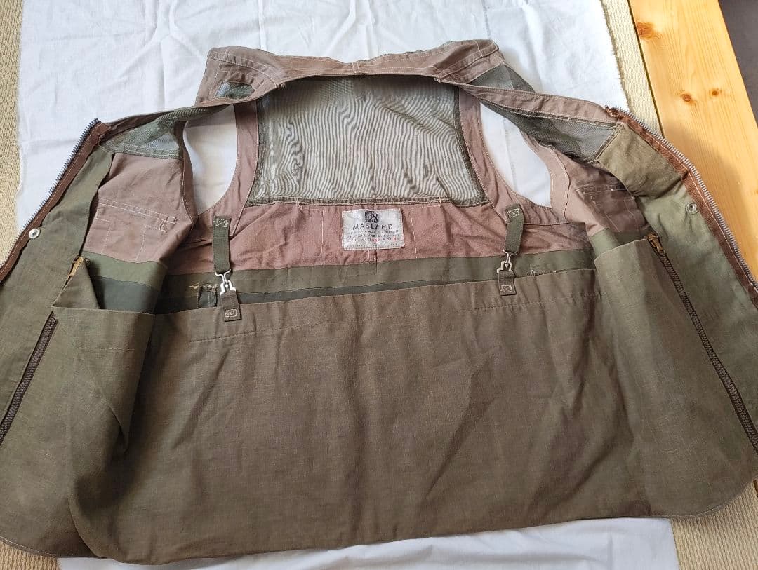 40s MASLAND フィッシングベスト