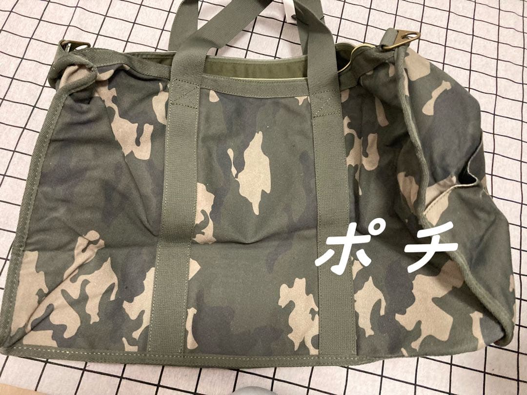 Sculptor 迷彩柄トートバッグ Emergency