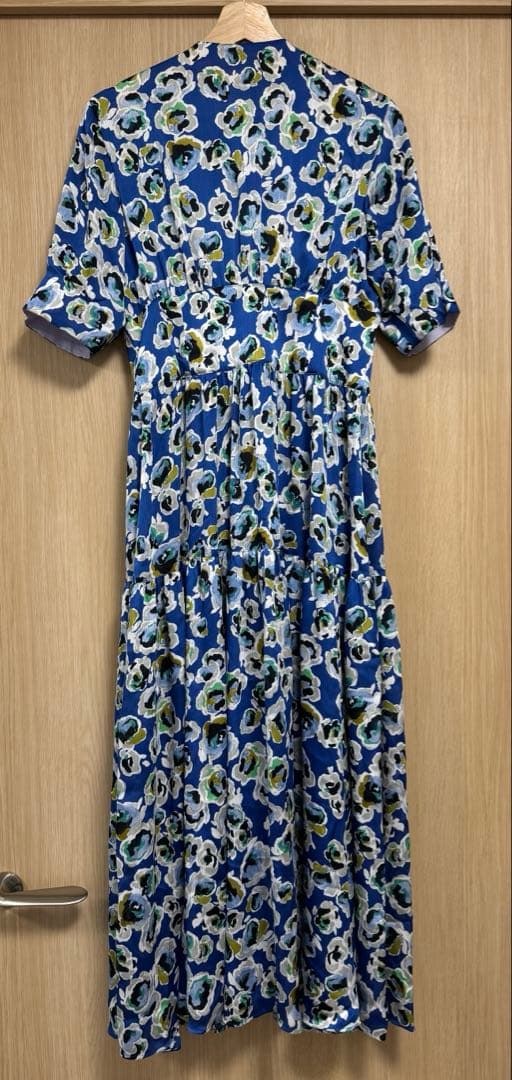 最終値下げ★TOMORROWLAND フラワープリント マキシワンピース