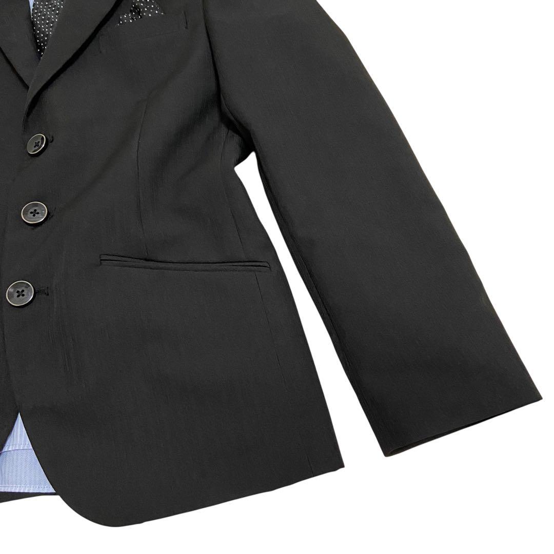 ✨極美品✨ヒロミチナカノ/フォーマル/スーツ/キッズ/卒業式/ブラック/150