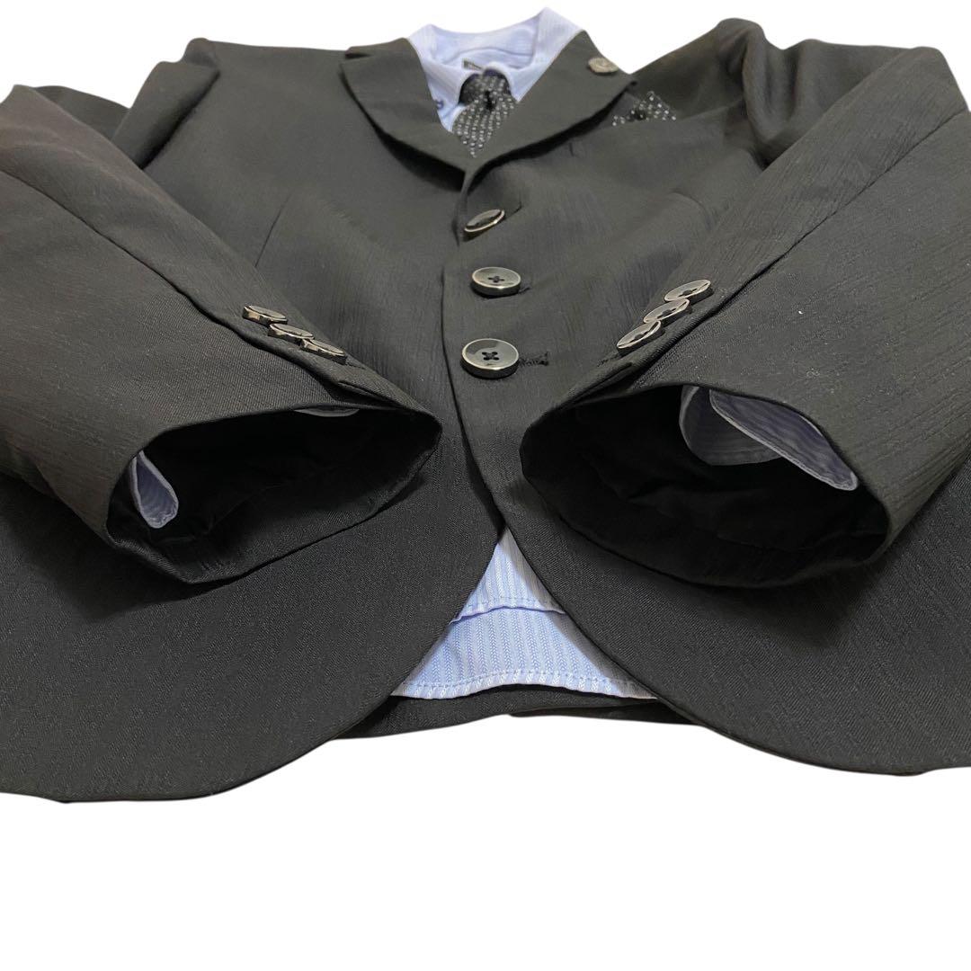 ✨極美品✨ヒロミチナカノ/フォーマル/スーツ/キッズ/卒業式/ブラック/150