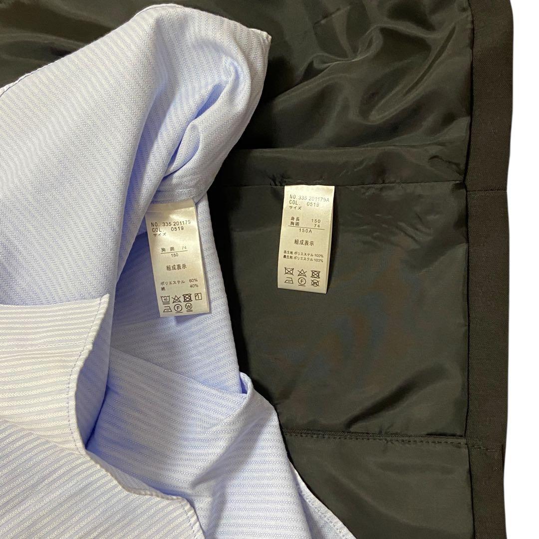 ✨極美品✨ヒロミチナカノ/フォーマル/スーツ/キッズ/卒業式/ブラック/150