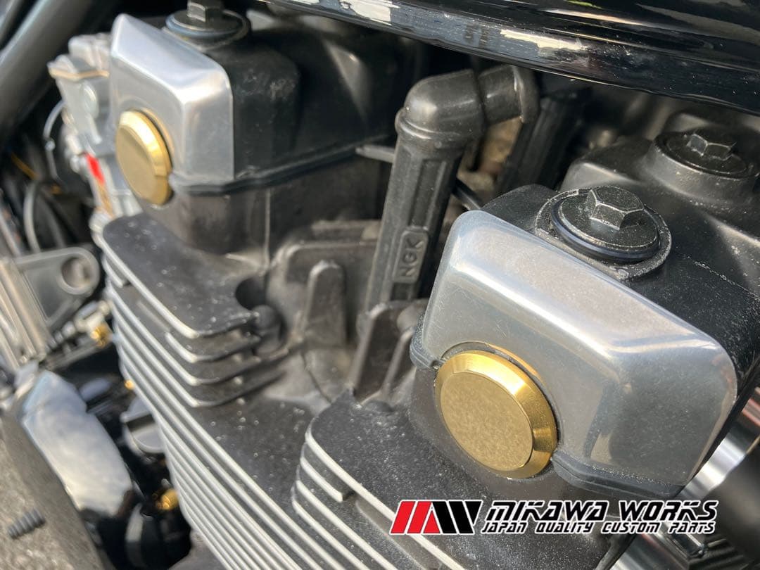 ゼファーχ 真鍮 カムプラグ シリンダーヘッド ガスケット セット カムカバー