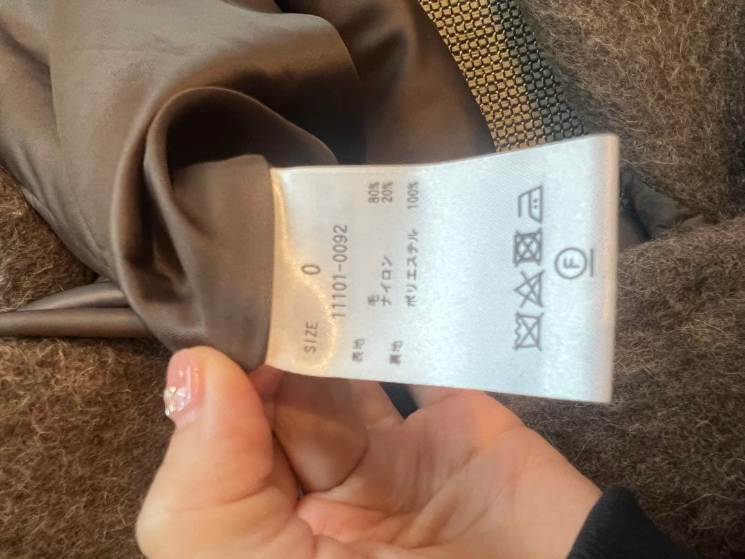 CLANE ダブルウールロングコート