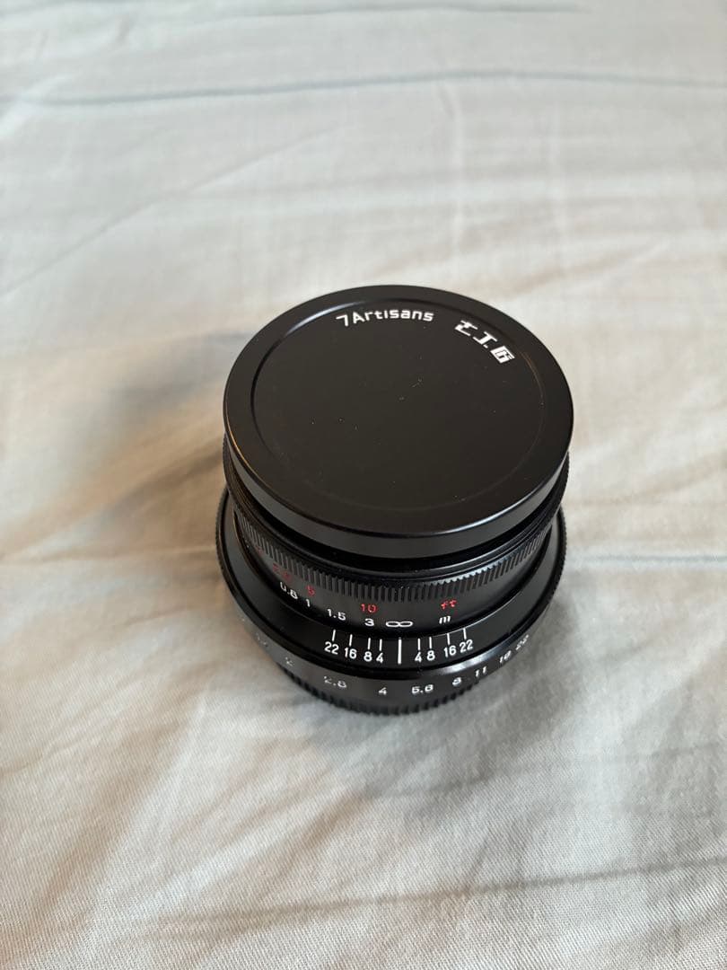 極美品 Xマウント 7Artisans 35mm F1.2 Mark II FX