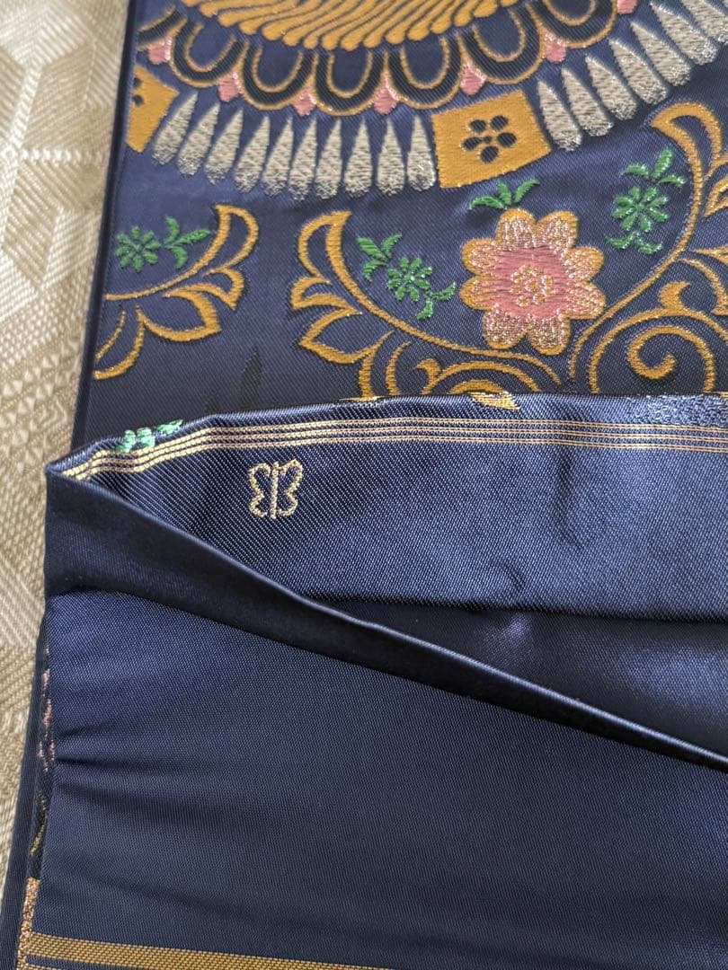 六通柄　川島織物　袋帯　振袖や訪問着に