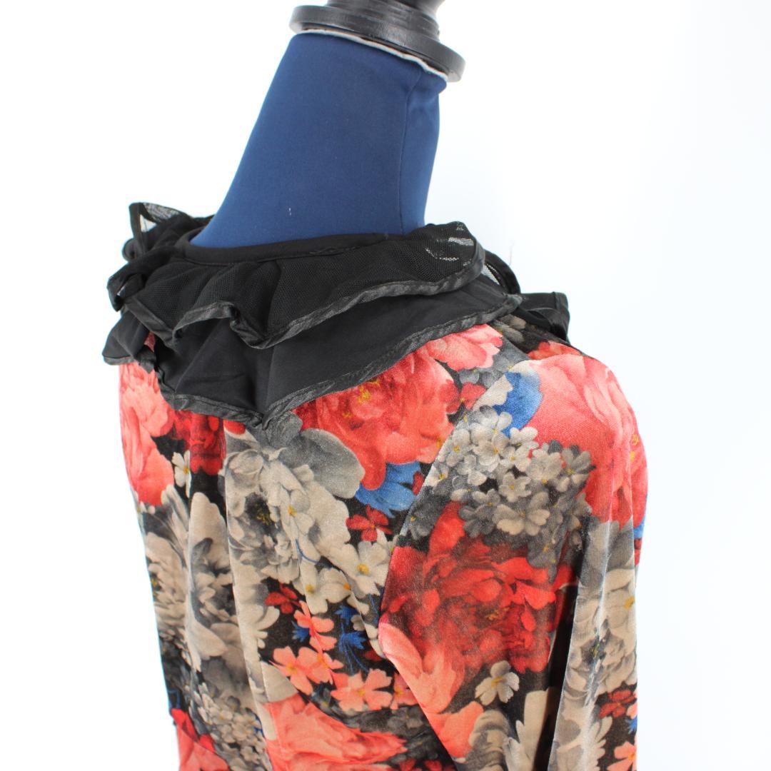 【美品 社交ダンス衣装】Mサイズ Lサイズ 上下セット トップス スカート 黒