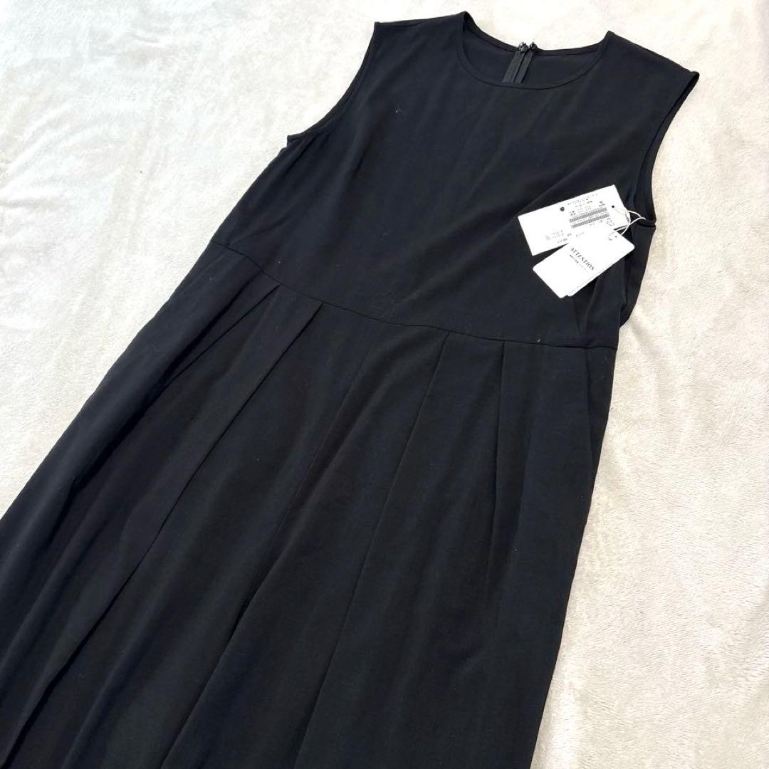 【新品未使用】23ss L'ESSAGE TOROオールインワン　黒 ブラック