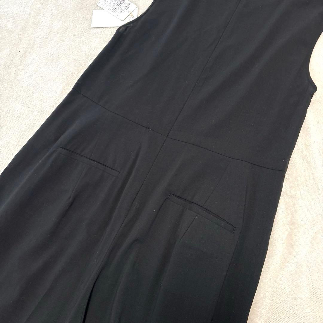 【新品未使用】23ss L'ESSAGE TOROオールインワン　黒 ブラック