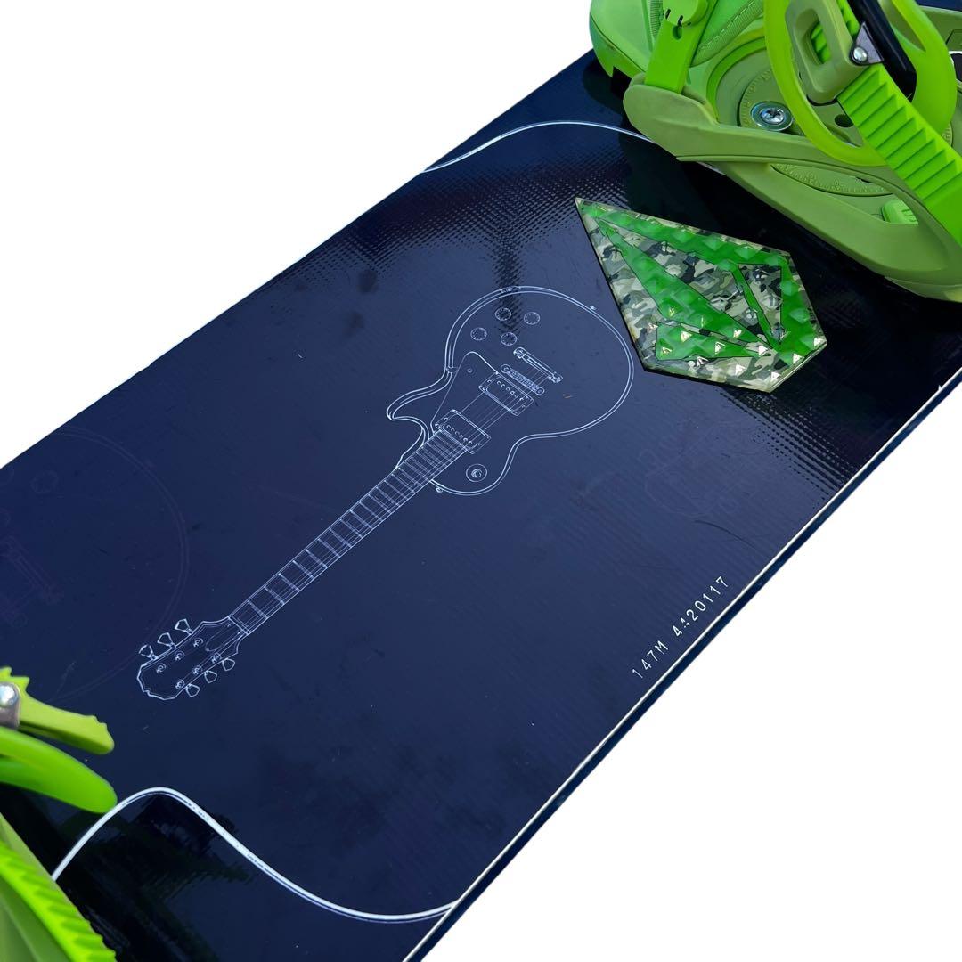 レディース❤️SLQ スノボ板　バイン付きコスパセット　147cm 板 セット