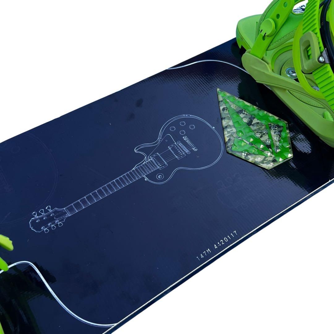 レディース❤️SLQ スノボ板　バイン付きコスパセット　147cm 板 セット