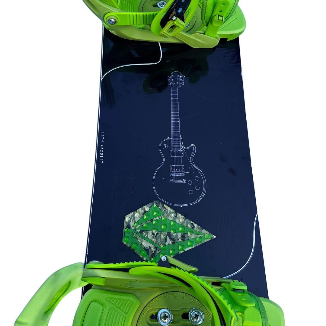 レディース❤️SLQ スノボ板　バイン付きコスパセット　147cm 板 セット