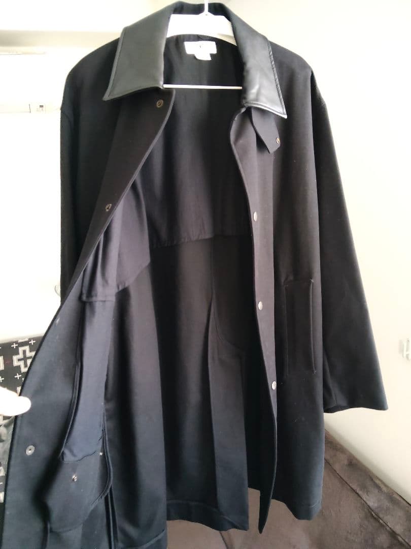 ZARAレザートレンチステンカラーチェスターコートLIMITED EDITION