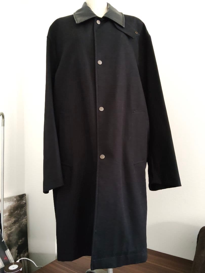 ZARAレザートレンチステンカラーチェスターコートLIMITED EDITION