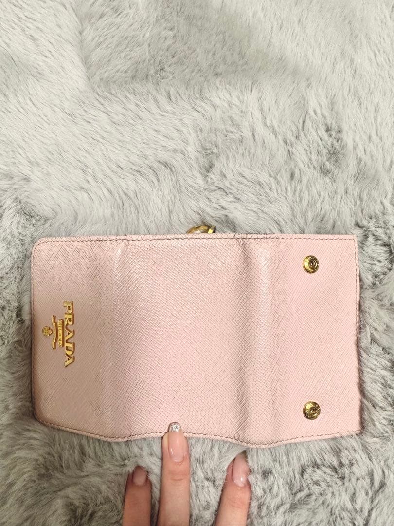 PRADAサフィアーノマルチカラー キーケース