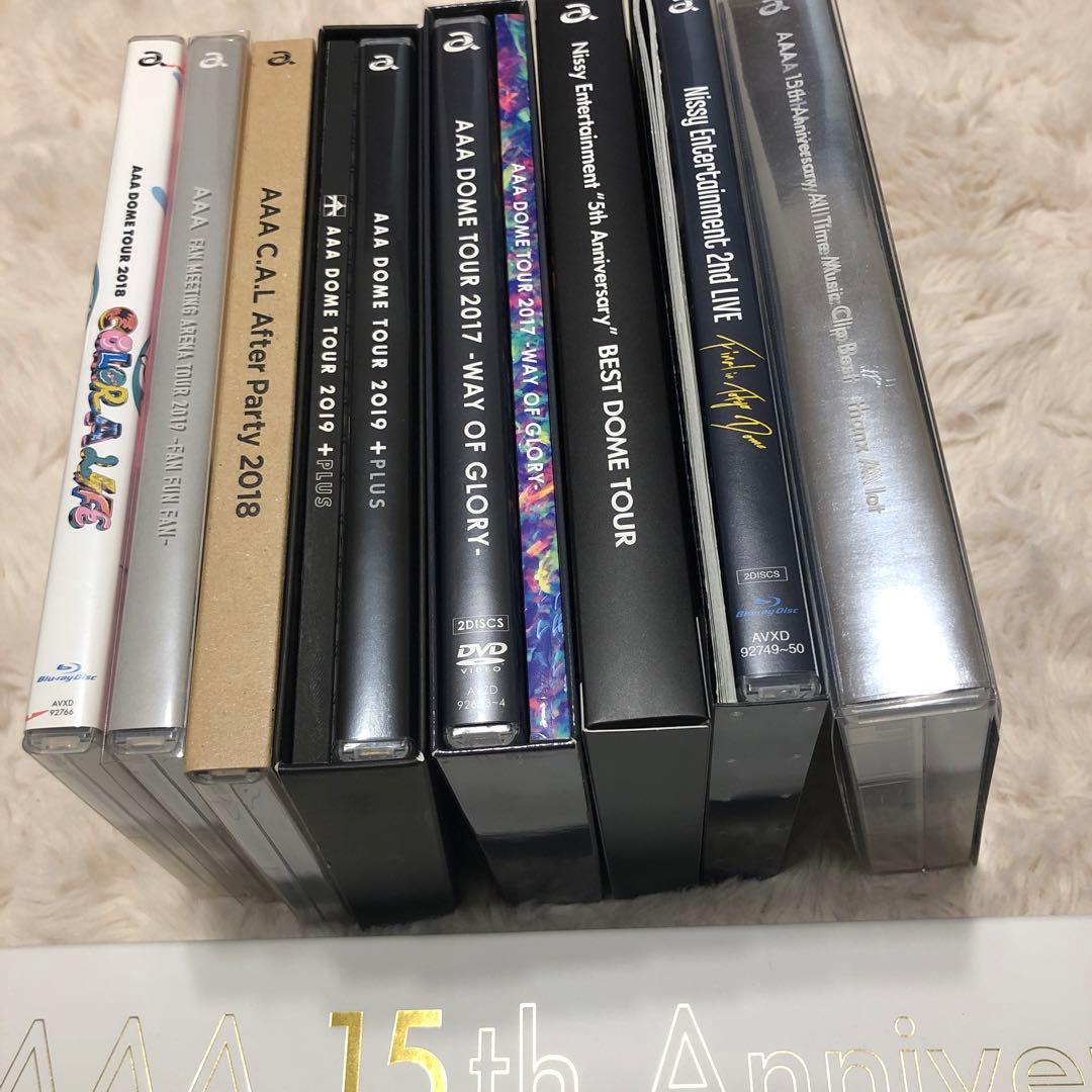 AAA CDとDVDまとめ売り
